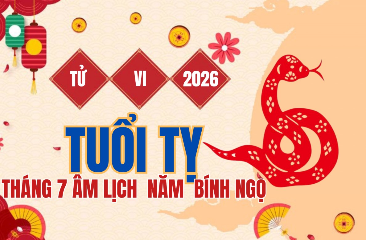 Tử vi tuổi Tỵ tháng 7 âm lịch 2026: Lục Hợp nâng vận, công danh rộng cửa nhưng đừng để cái tôi cản bước