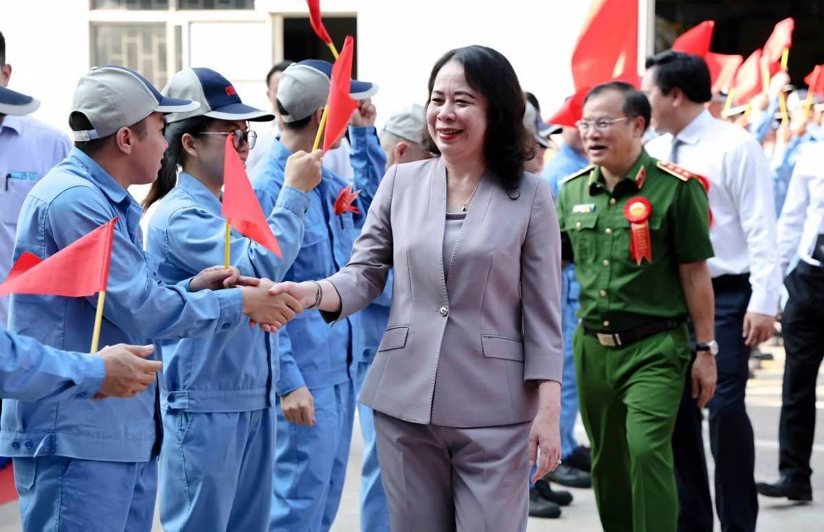 Phó Chủ tịch nước Võ Thị Ánh Xuân: An ninh là nền tảng để doanh nghiệp phát triển bền vững