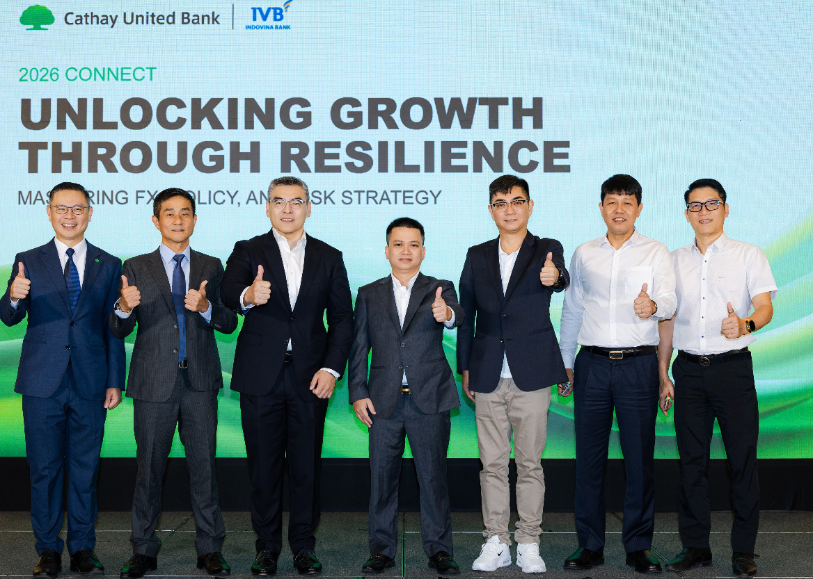 Cathay United Bank và Indovina đồng hành cùng doanh nghiệp nâng cao năng lực thích ứng trước biến động toàn cầu