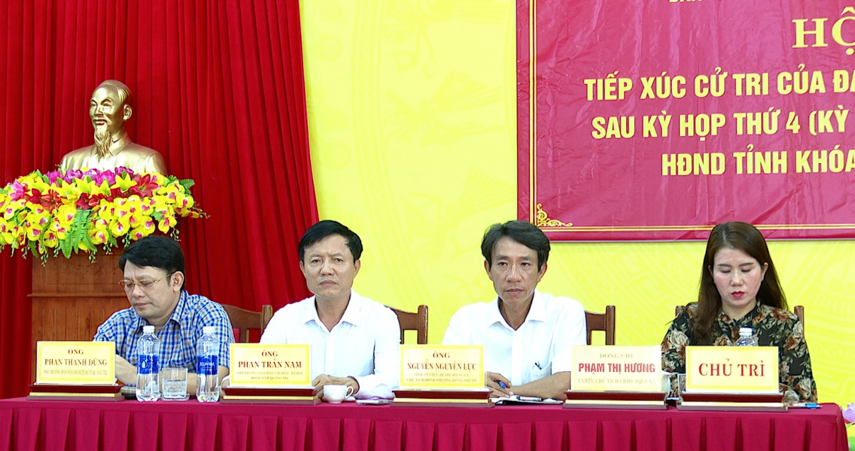 Cử tri Quảng Trị kiến nghị nhiều vấn đề về đất đai, hạ tầng và an sinh xã hội