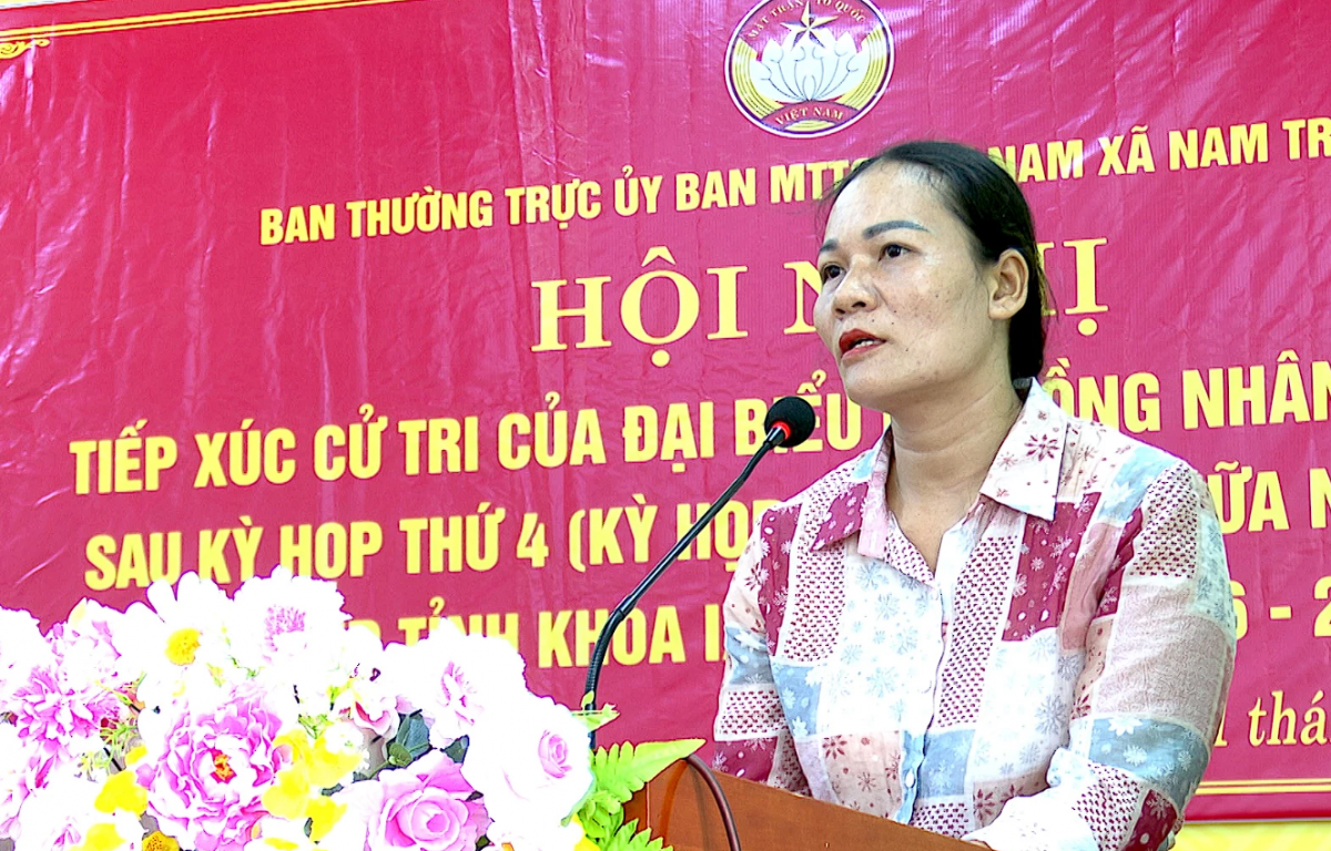 Cử tri Quảng Trị kiến nghị nhiều vấn đề về đất đai, hạ tầng và an sinh xã hội