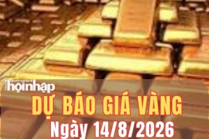 Dự báo giá vàng ngày mai 14/8: Vàng trong nước chịu áp lực giảm nhẹ