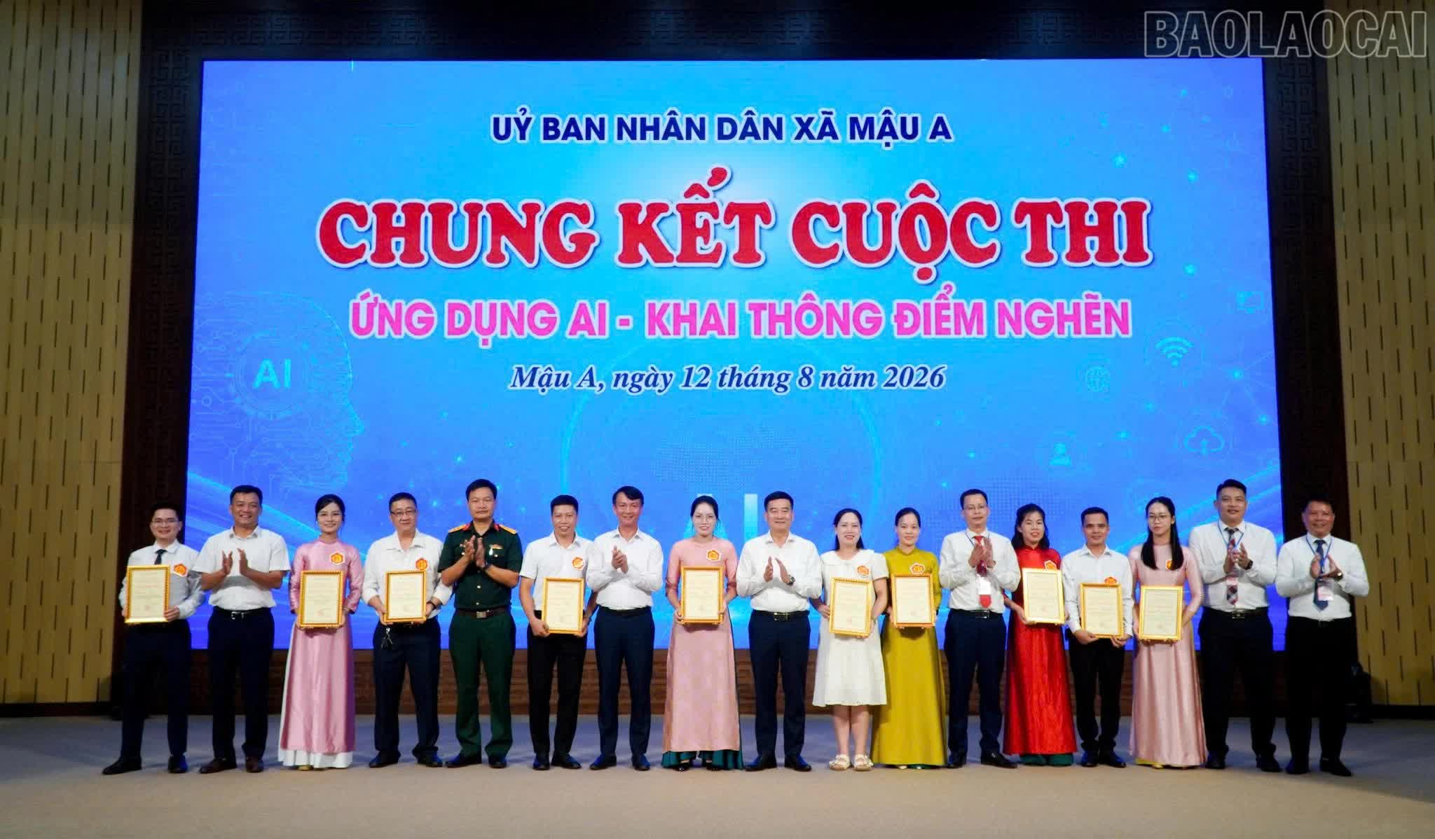 Lào Cai: Xã Mậu A đưa AI vào giải quyết những điểm nghẽn từ cơ sở