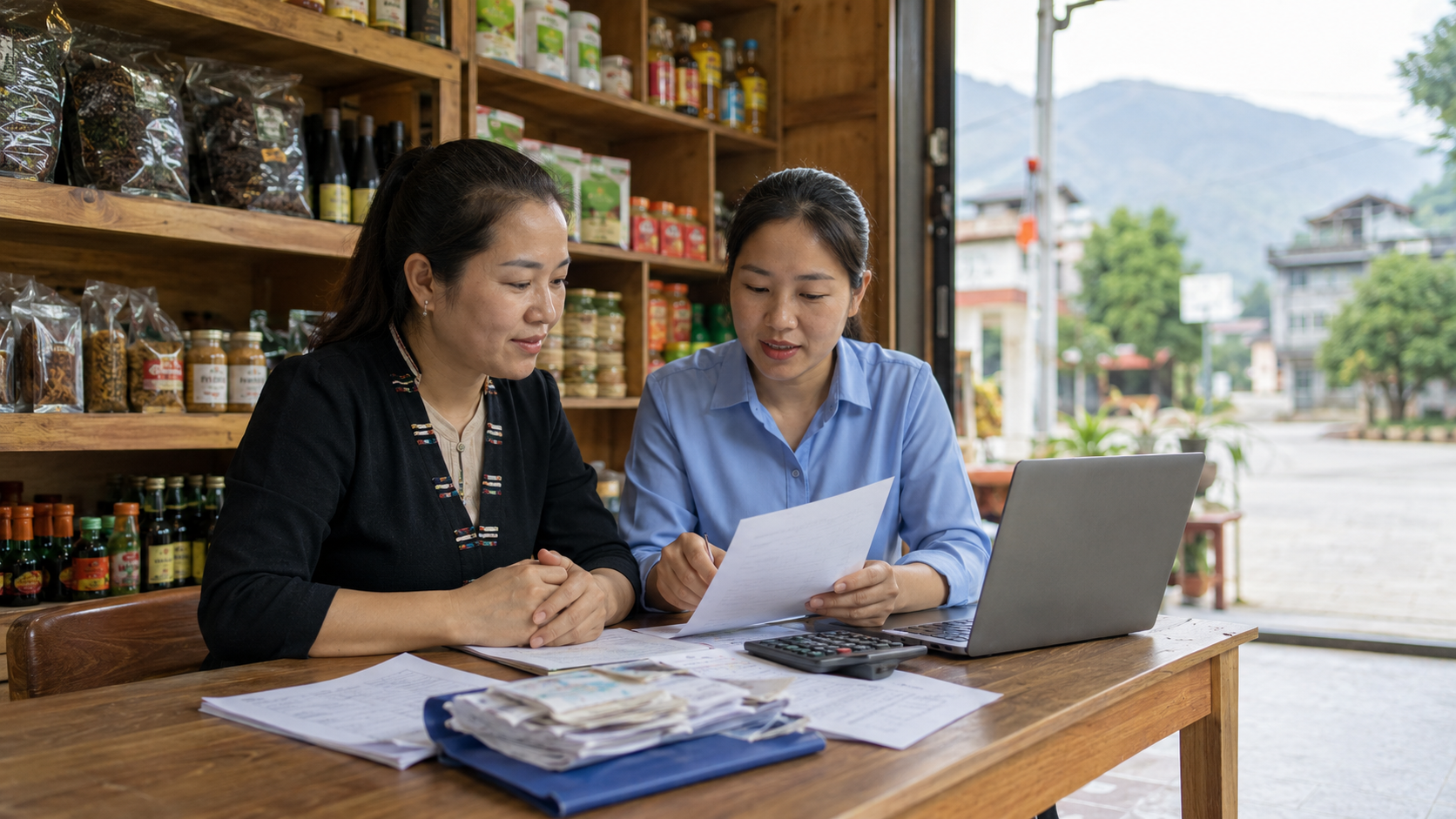 Hoàn thiện thủ tục hỗ trợ sẽ giúp các hộ kinh doanh giảm chi phí ban đầu, từng bước chuyển đổi sang mô hình doanh nghiệp chuyên nghiệp. Ảnh minh họa tạo bằng AI.