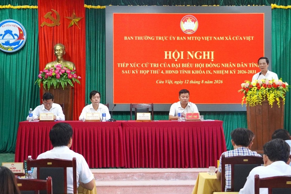 Quảng Trị: Cử tri kiến nghị đẩy nhanh các dự án phát huy tiềm năng kinh tế biển