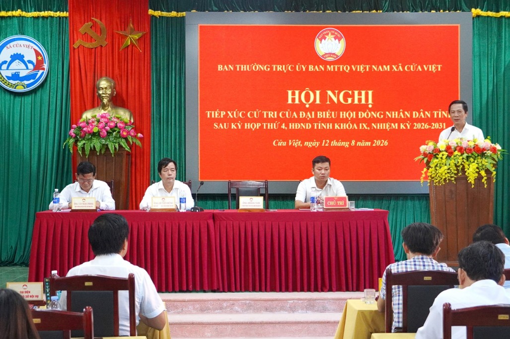 Quảng Trị: Cử tri kiến nghị đẩy nhanh các dự án phát huy tiềm năng kinh tế biển