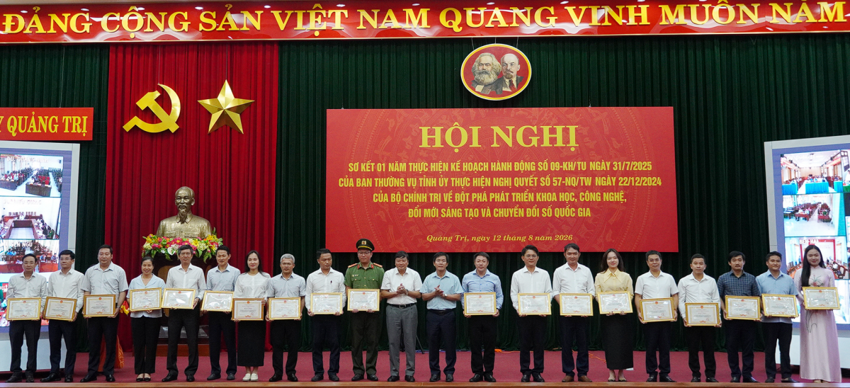 Quảng Trị sơ kết một năm thực hiện Nghị quyết 57-NQ/TW về khoa học, công nghệ và chuyển đổi số