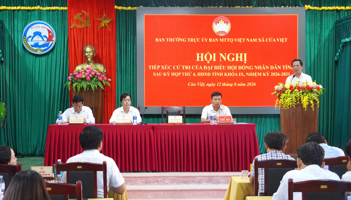 Quảng Trị: Cử tri kiến nghị đẩy nhanh các dự án phát huy tiềm năng kinh tế biển