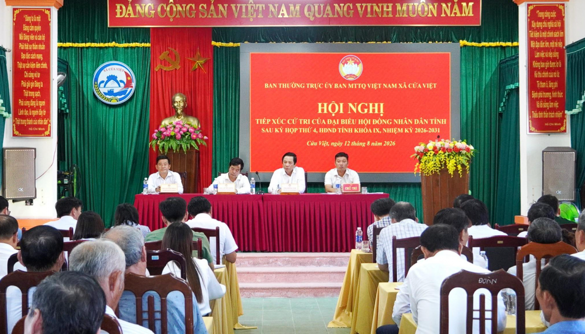 Quảng Trị: Cử tri kiến nghị đẩy nhanh các dự án phát huy tiềm năng kinh tế biển