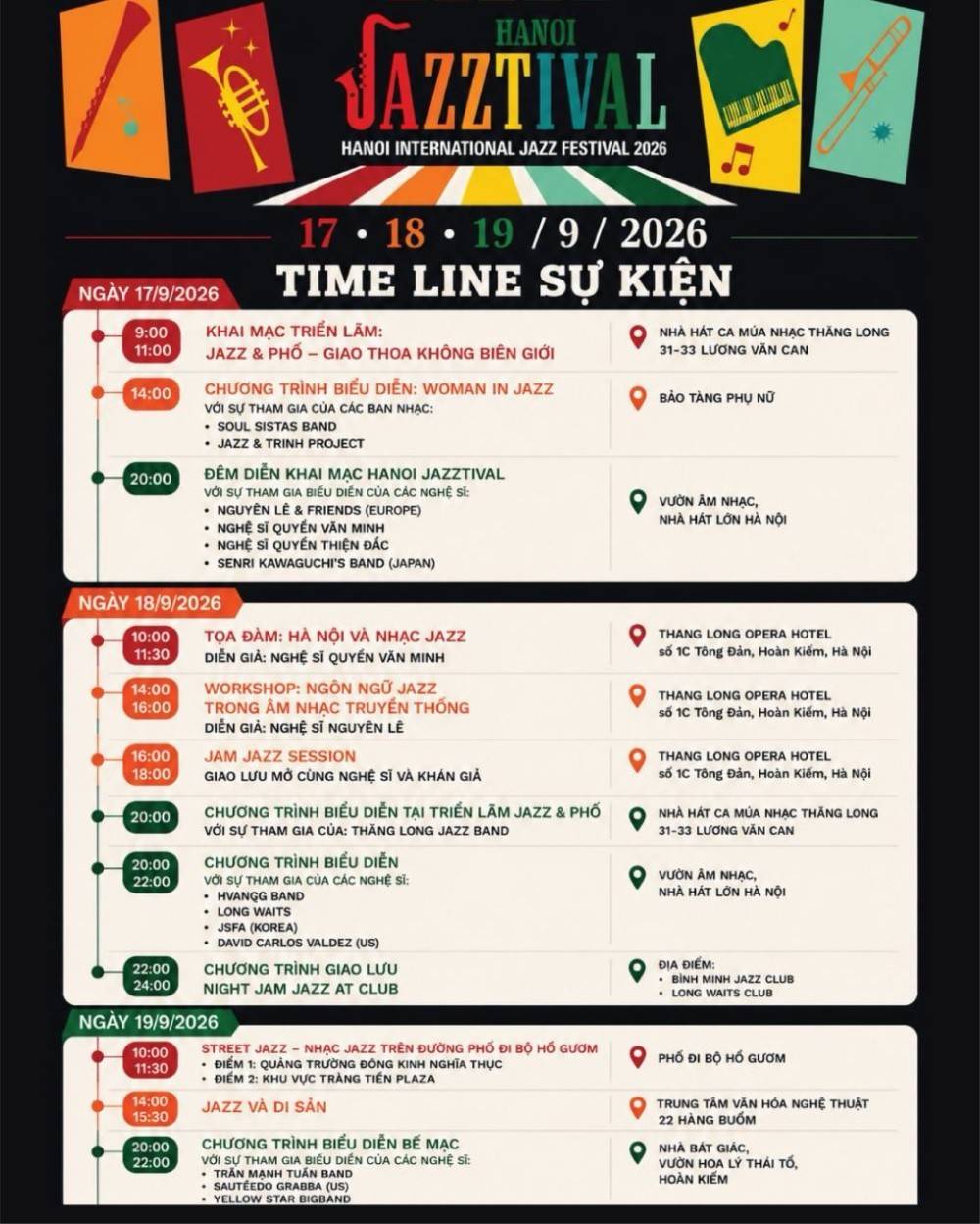 Hanoi Jazztival - Một thương hiệu văn hóa mới của Thủ đô