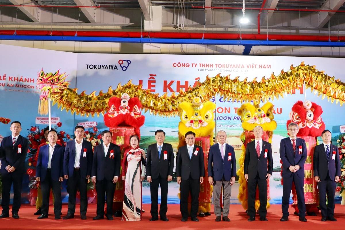 Khánh thành nhà máy polysilicon của Tokuyama Việt Nam tại Thành phố