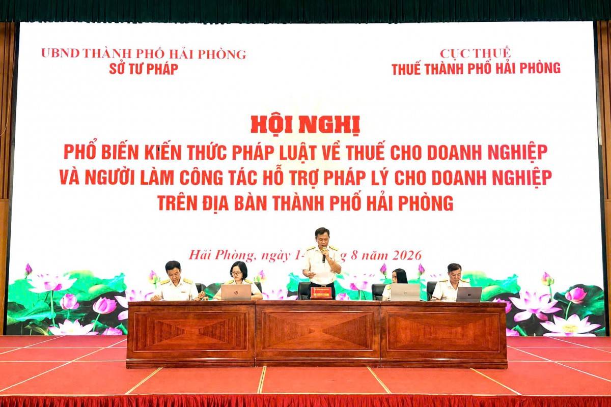 Hải Phòng cập nhật chính sách thuế mới, đồng hành cùng doanh nghiệp và hộ kinh doanh