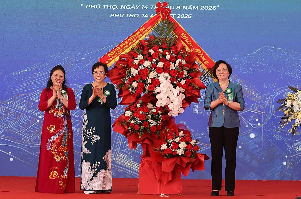 Phó Thủ tướng Phạm Thị Thanh Trà: 5 dự án gần 7.600 tỷ đồng tạo lực đẩy mới cho Phú Thọ