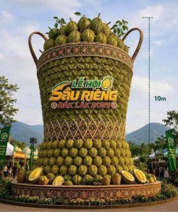 Đắk Lắk: Sẵn sàng cho Lễ hội Sầu riêng quy mô cấp tỉnh lần đầu tiên