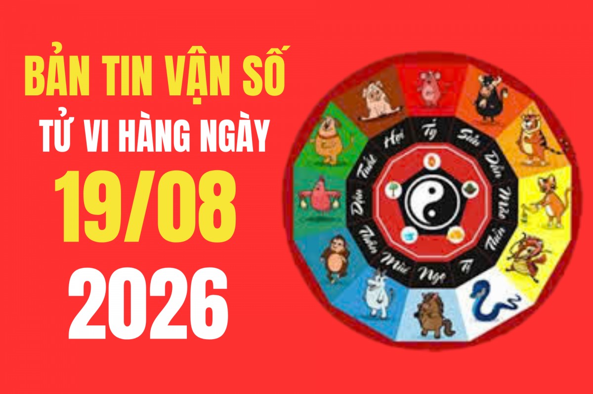 Tử vi - Vận số ngày 19/8/2026: Cơ hội vàng mở rộng đối tác và cảnh báo quản trị dòng tiền doanh nghiệp