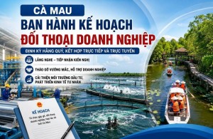 Cà Mau siết trách nhiệm xử lý kiến nghị doanh nghiệp