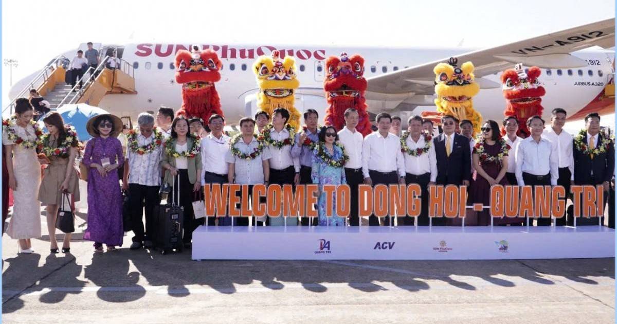 Khánh Hòa khai thác đường bay mới kết nối Cam Ranh và Đồng Hới