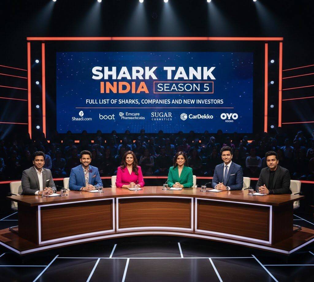 Hội đồng giám khảo Shark Tank India, nơi Aman Gupta trở thành gương mặt tiêu biểu nhất trong cộng đồng khởi nghiệp Ấn Độ và truyền cảm hứng cho hàng triệu doanh nhân trẻ qua từng tập phát sóng.