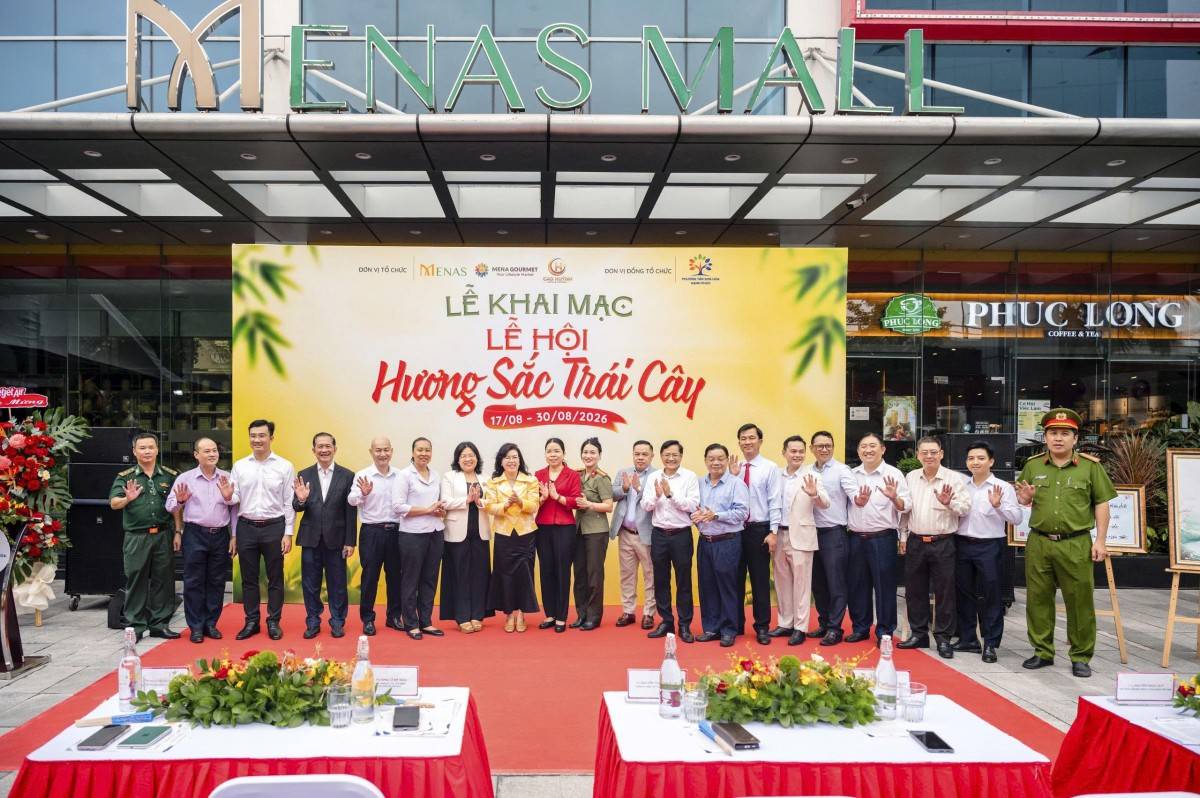Lễ hội Hương sắc trái cây 2026 quy tụ gần 40 gian hàng tại TP.HCM