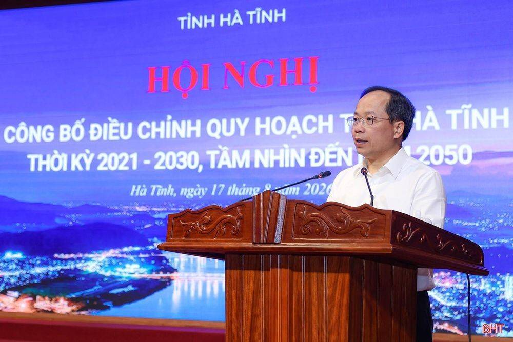 Hà Tĩnh khẩn trương đưa Quy hoạch tỉnh vào thực tiễn