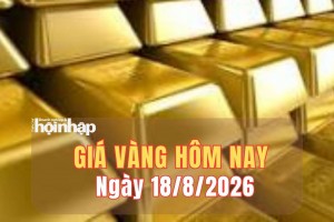 Giá vàng hôm nay 18/8/2026: Vàng trong nước và thế giới bật tăng mạnh