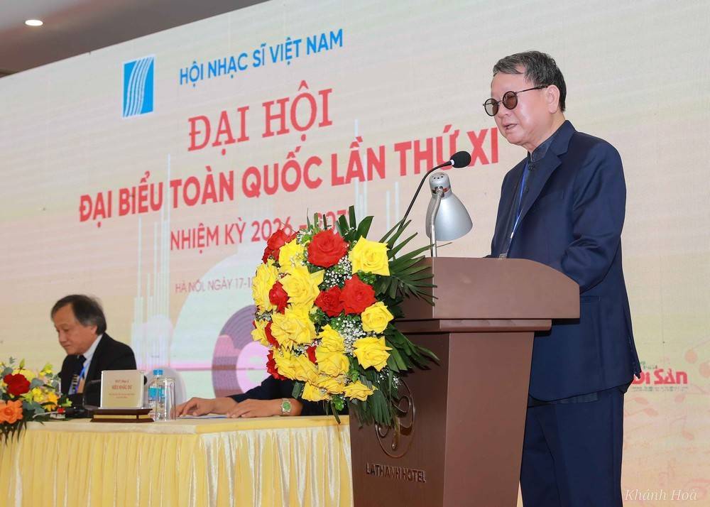 Thiếu tướng, nhạc sĩ Đức Trịnh tái đắc cử Chủ tịch Hội Nhạc sĩ Việt Nam khóa XI