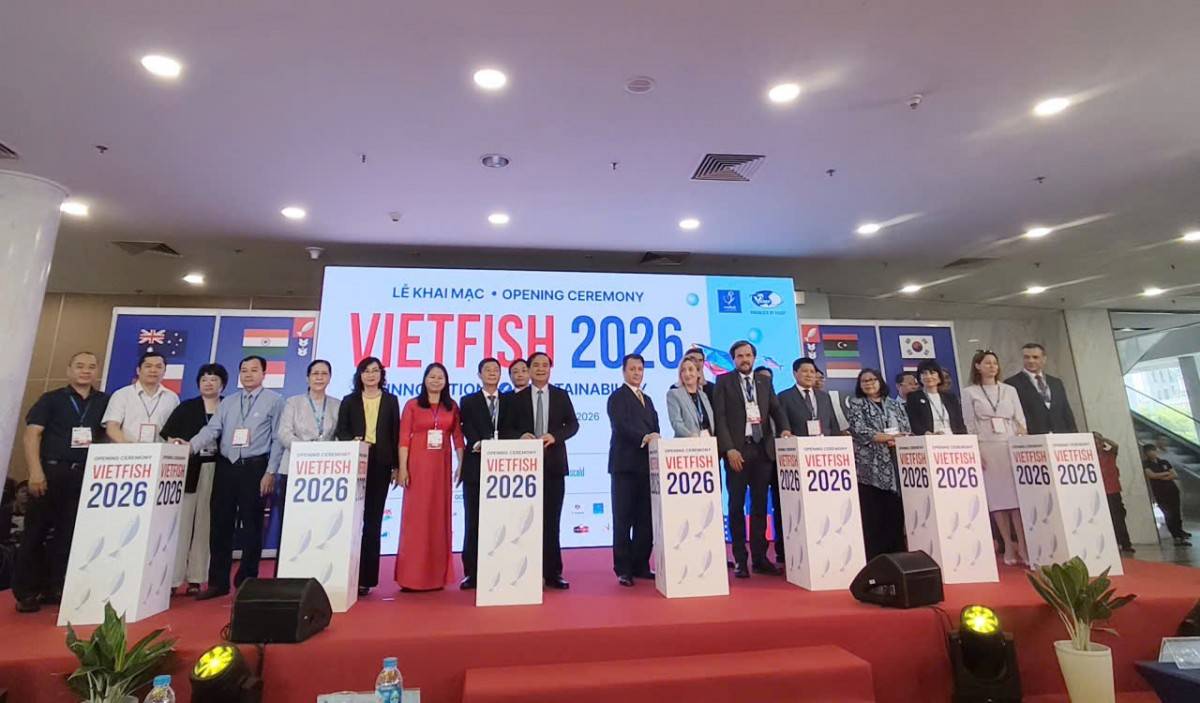 Vietfish 2026: Đổi mới, xanh hóa để nâng tầm thủy sản Việt Nam