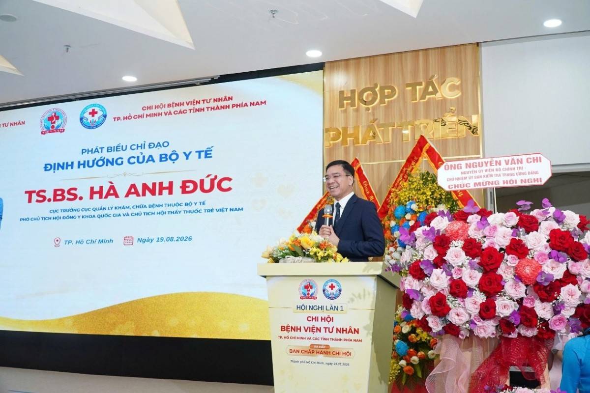 Ra mắt Chi hội Bệnh viện Tư nhân TP. HCM và các tỉnh, thành phía Nam