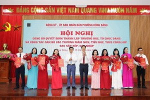 Hải Phòng: Hồng Bàng tái cấu trúc mạng lưới trường học, sẵn sàng cho năm học mới
