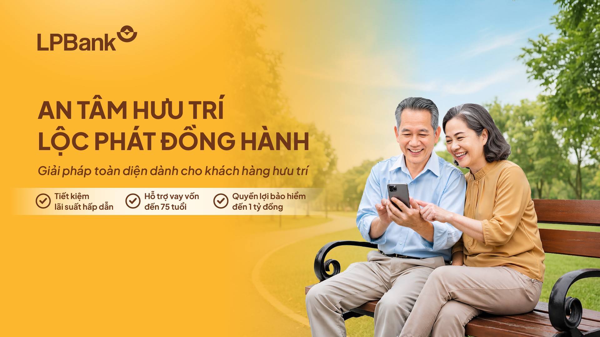 LPBank triển khai gói giải pháp tài chính toàn diện dành cho khách hàng hưu trí