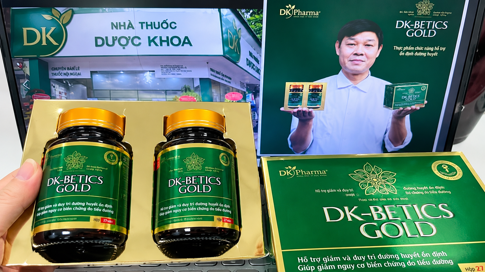 Bộ Y tế đề nghị Hà Nội làm rõ quảng cáo thực phẩm bảo vệ sức khỏe DK-Betics Gold