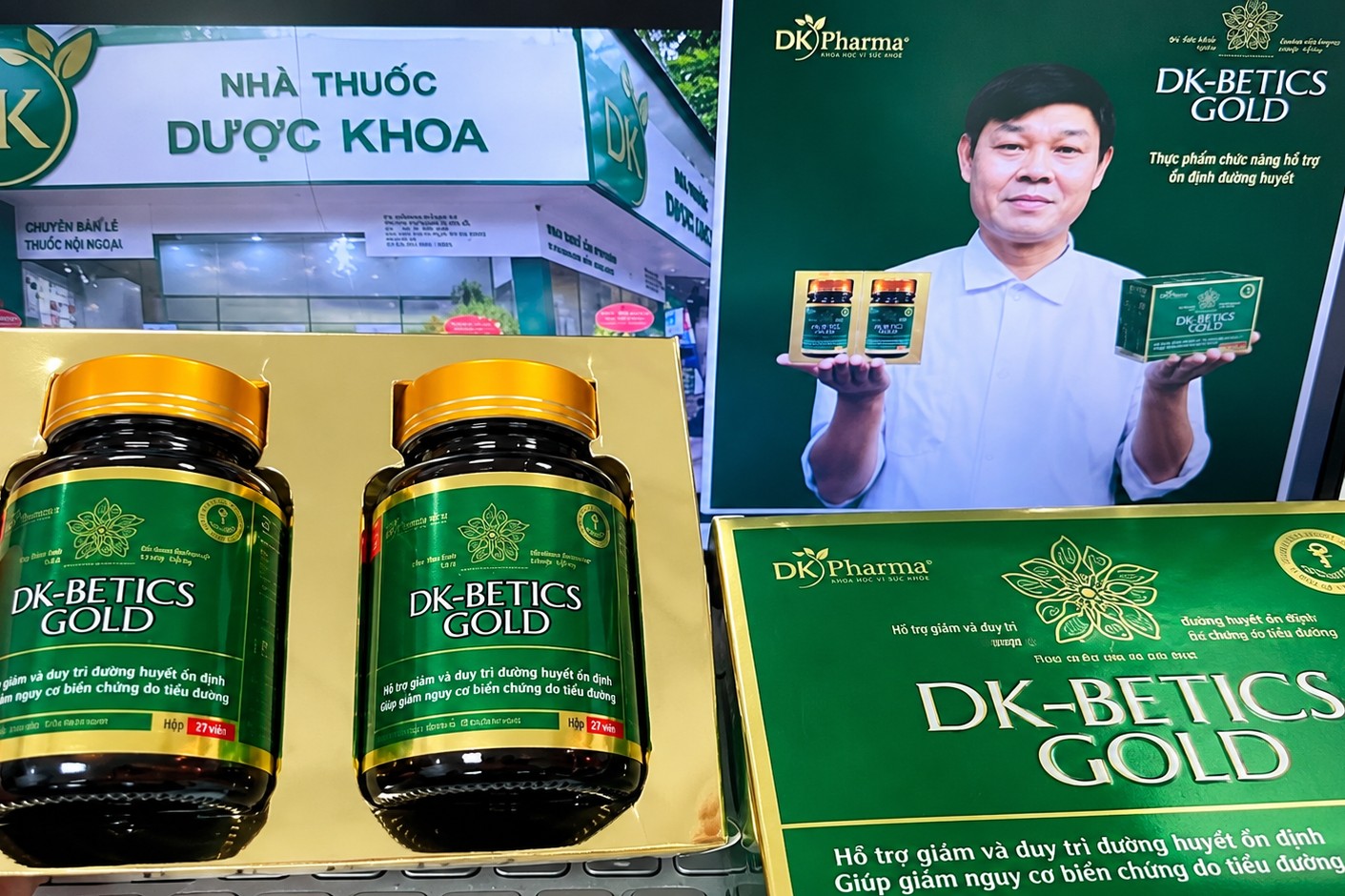 Bộ Y tế đề nghị Hà Nội làm rõ quảng cáo thực phẩm bảo vệ sức khỏe DK-Betics Gold
