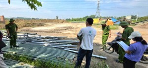 Phú Thọ: Phát hiện hơn 16.600 m³ bùn đất, đất đá thải tập kết trái quy định