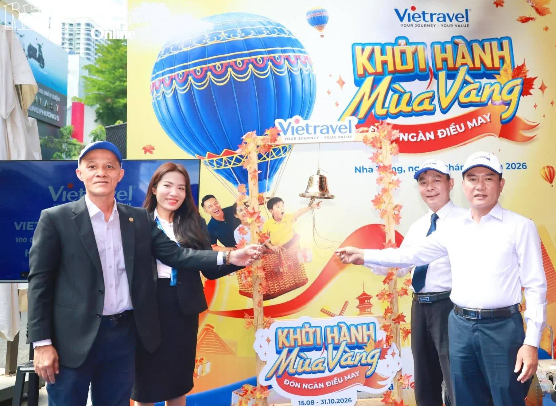 Vietravel Khánh Hòa kích cầu du lịch mùa thu