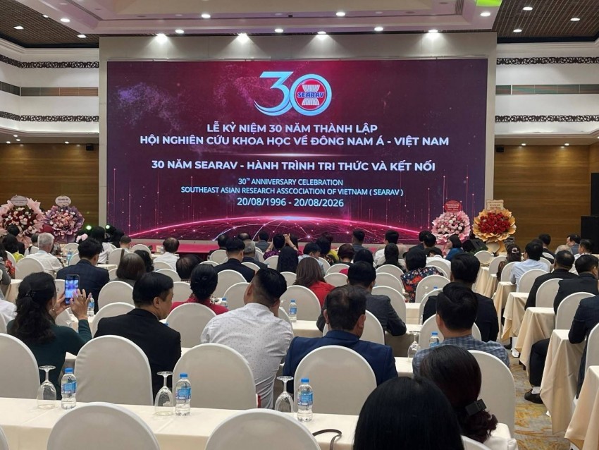 Quang cảnh lễ kỷ niệm 30 năm thành lập SEARAV