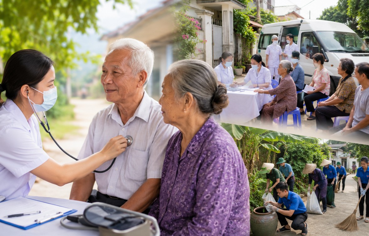 Tây Ninh khám sức khỏe toàn dân, nhiều địa phương đạt kết quả cao