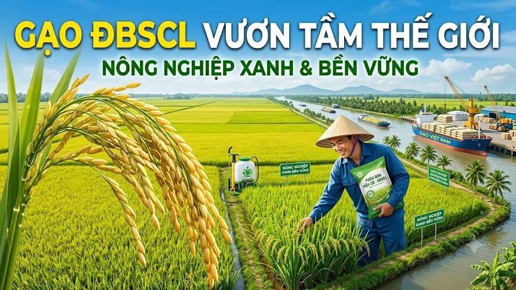 Cà Mau triển khai lúa chất lượng cao, phát thải thấp 2026