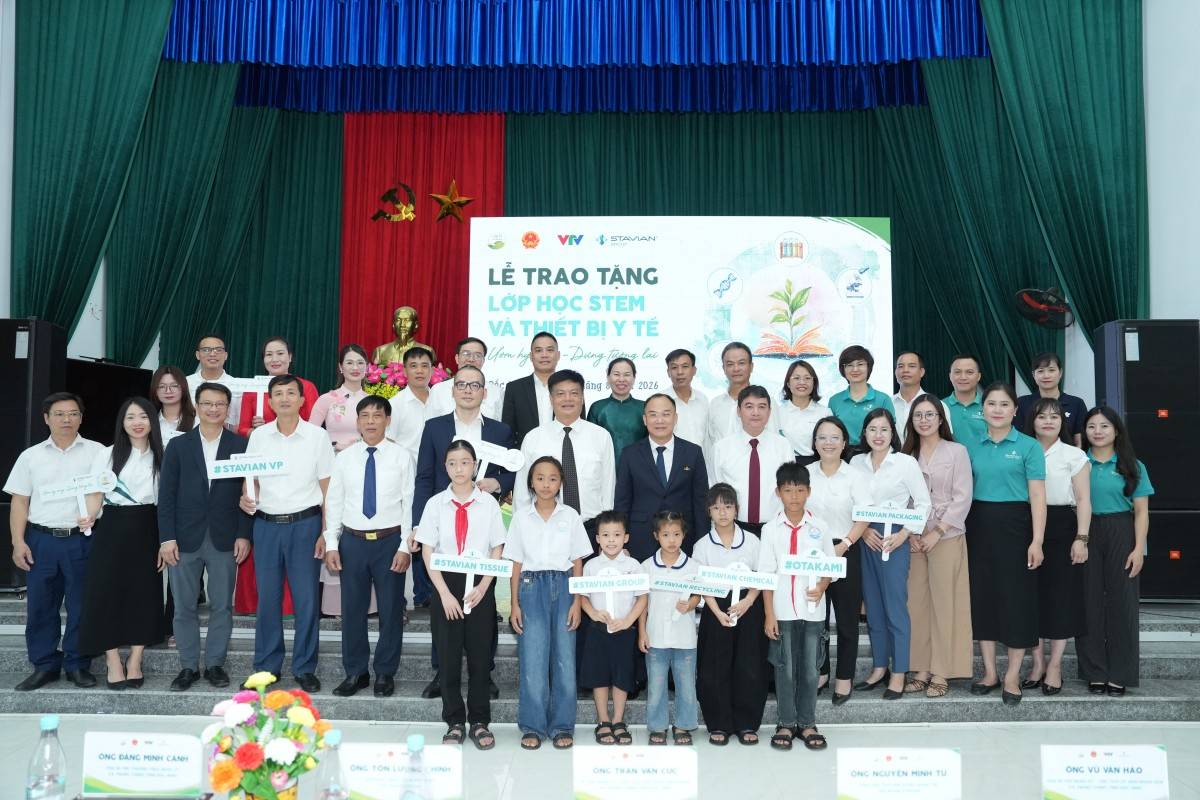 Tập đoàn Stavian triển khai dự án Ươm hy vọng - Dựng tương lai