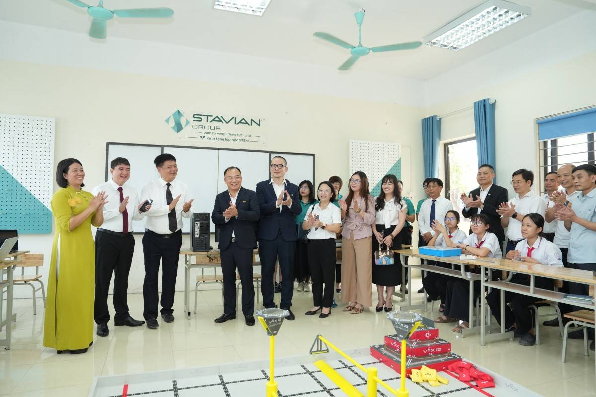 Tập đoàn Stavian triển khai dự án Ươm hy vọng - Dựng tương lai