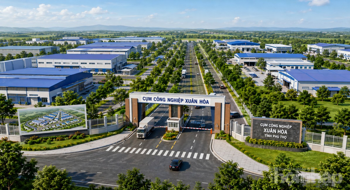 Phú Thọ thành lập Cụm công nghiệp Xuân Hòa vốn gần 700 tỷ đồng