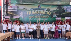Pickleball kết nối doanh nhân Phú Thọ tại miền Nam