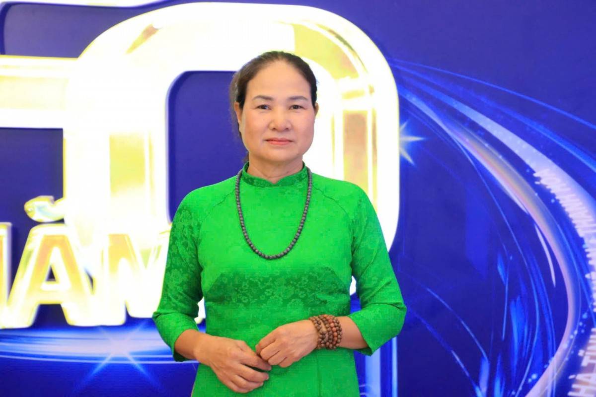 Bà Nguyễn Thị Huyền, Chủ tịch HĐQT kiêm Giám đốc Hợp tác xã Ba Chữ