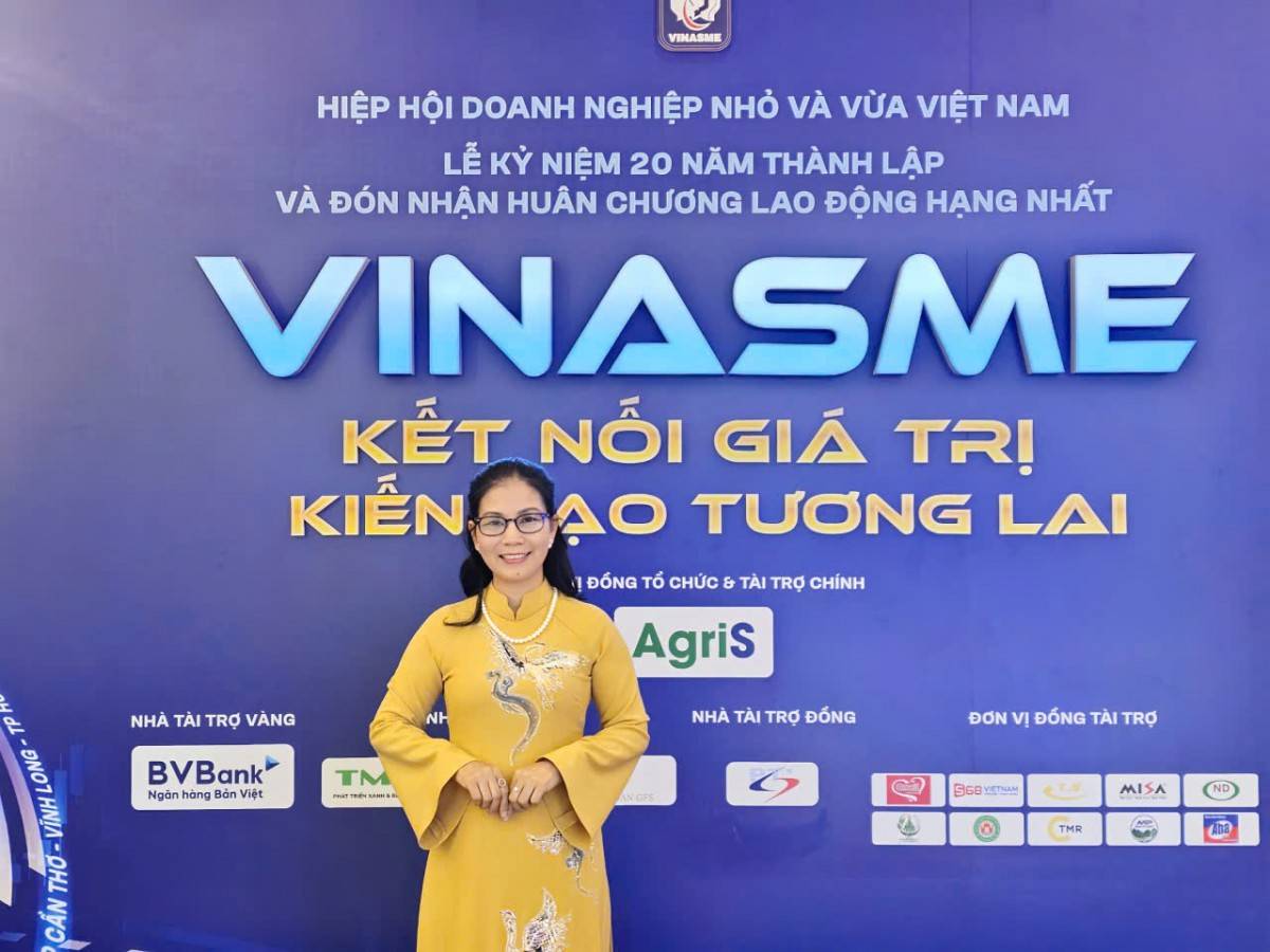 Chị Đỗ Thị Như Quỳnh, Chủ tịch HĐQT Công ty CP Sản xuất Thương mại Xuất nhập khẩu Ngân Hà