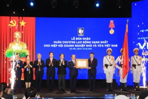 VINASME và Chủ tịch Nguyễn Văn Thân đón nhận Huân chương Lao động hạng Nhất, ghi dấu hành trình 20 năm cống hiến