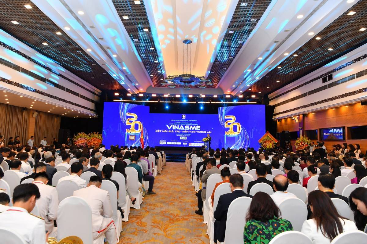 Tường thuật trực tuyến Lễ kỷ niệm 20 năm thành lập VINASME và đón nhận Huân chương Lao động hạng Nhất