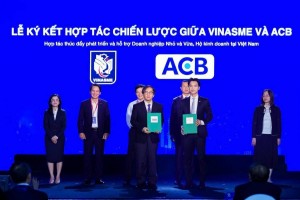 Ngay sau chỉ đạo của Thủ tướng, ACB bắt tay VINASME hỗ trợ doanh nghiệp khơi thông nguồn lực