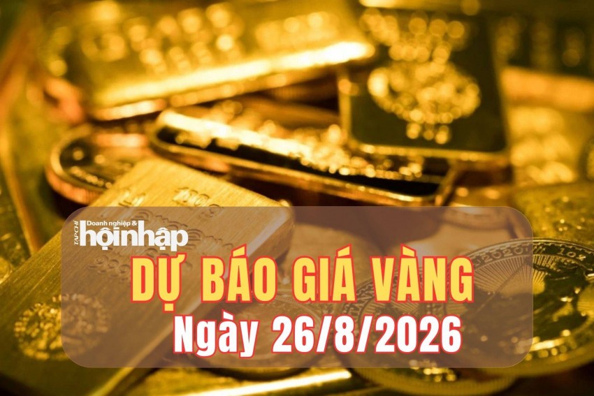 Dự báo giá vàng ngày mai 26/8: Tiếp tục đà bứt phá