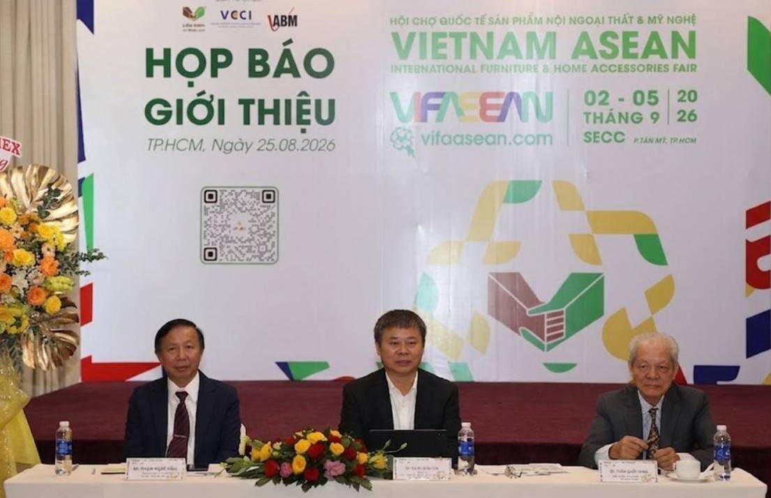 VIFA ASEAN 2026 mở rộng xuất khẩu, nâng giá trị ngành gỗ