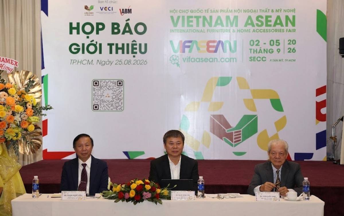 VIFA ASEAN 2026 mở rộng cơ hội xuất khẩu cho ngành gỗ Việt Nam