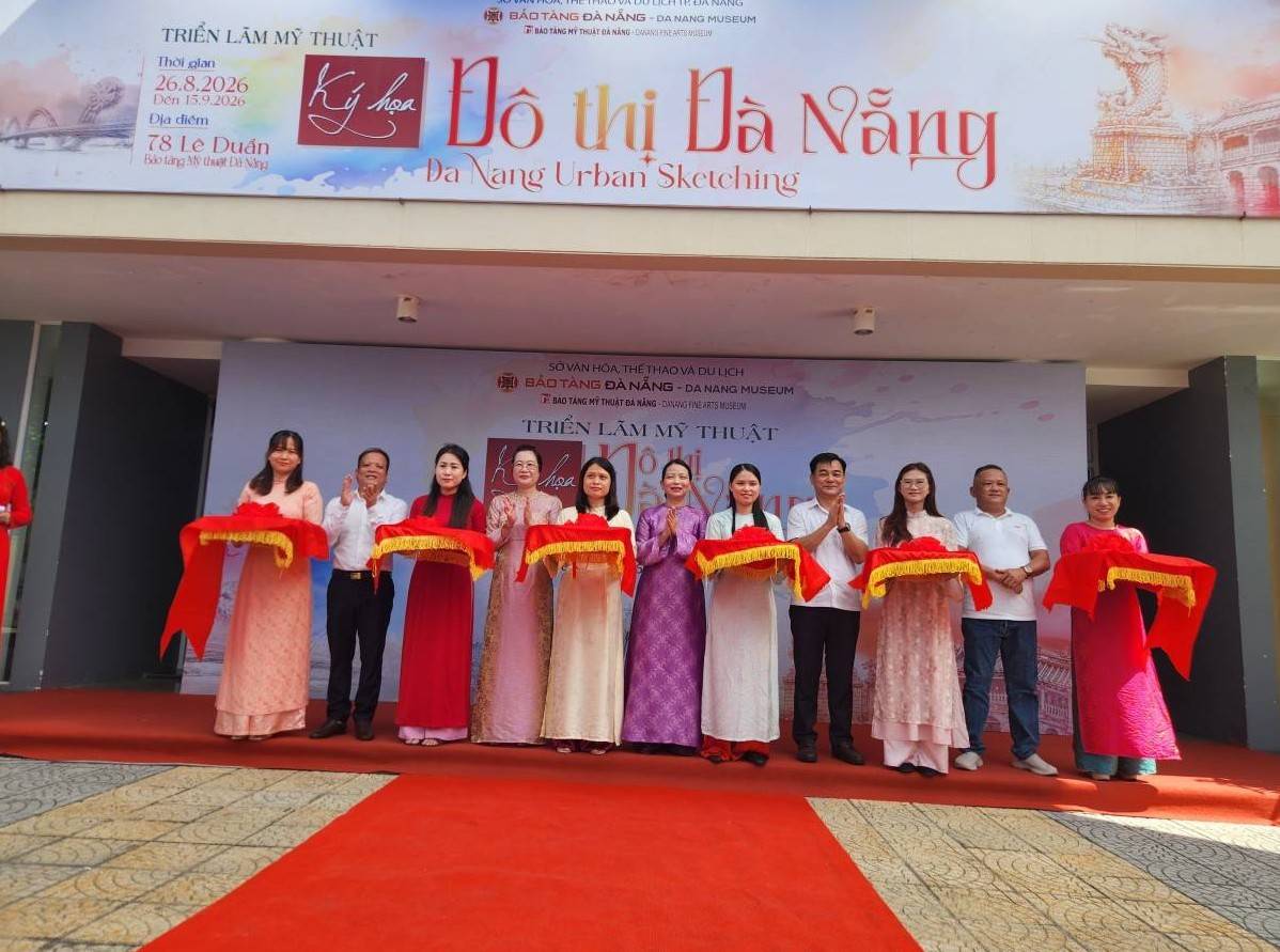 Đà Nẵng: Khơi dòng sáng tác ký họa mỹ thuật đương đại